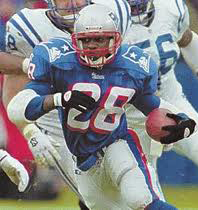 Patriots RB Curtis Martin